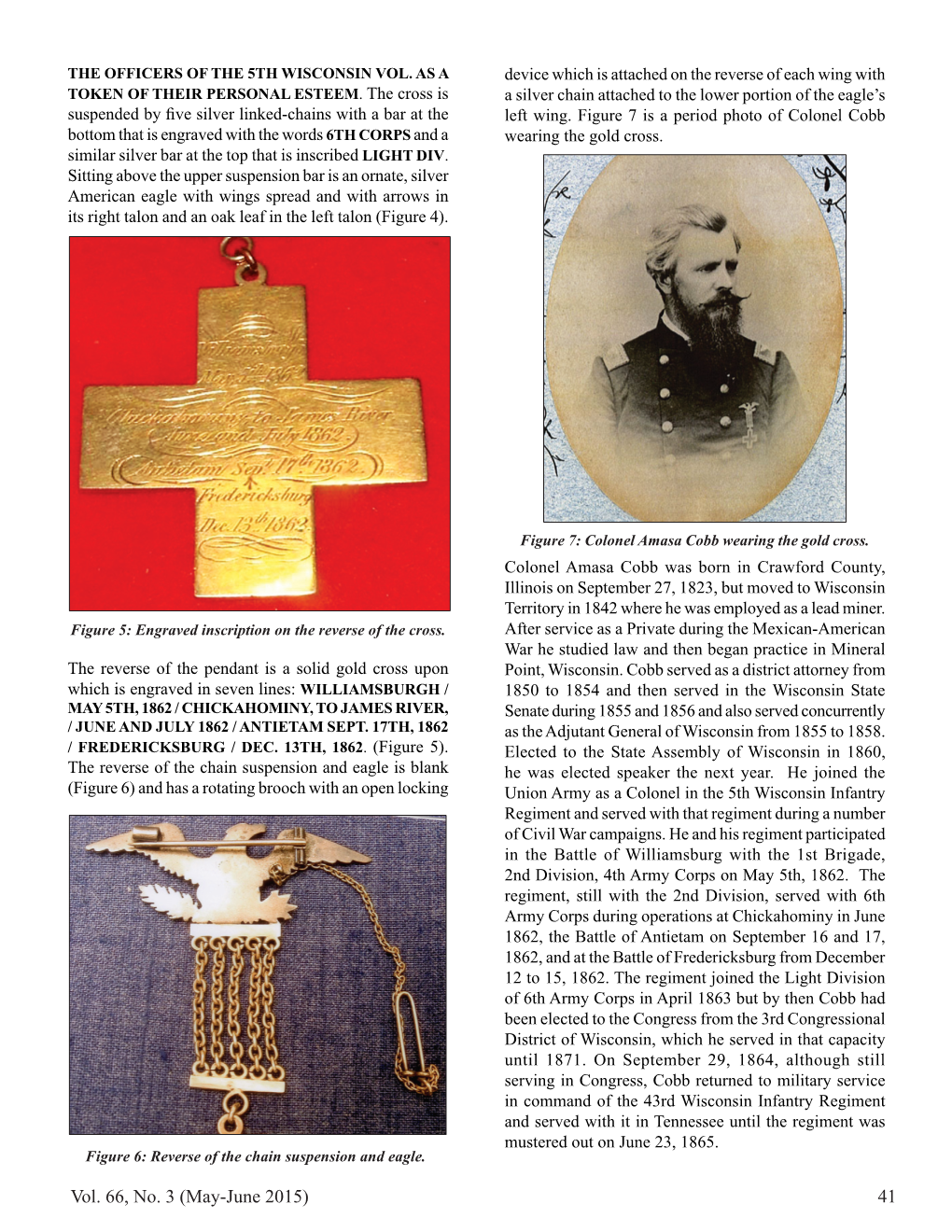 Vol. 66, No. 3 (May-June 2015) 41 LIBYA – ORDER of the COMPANIONS