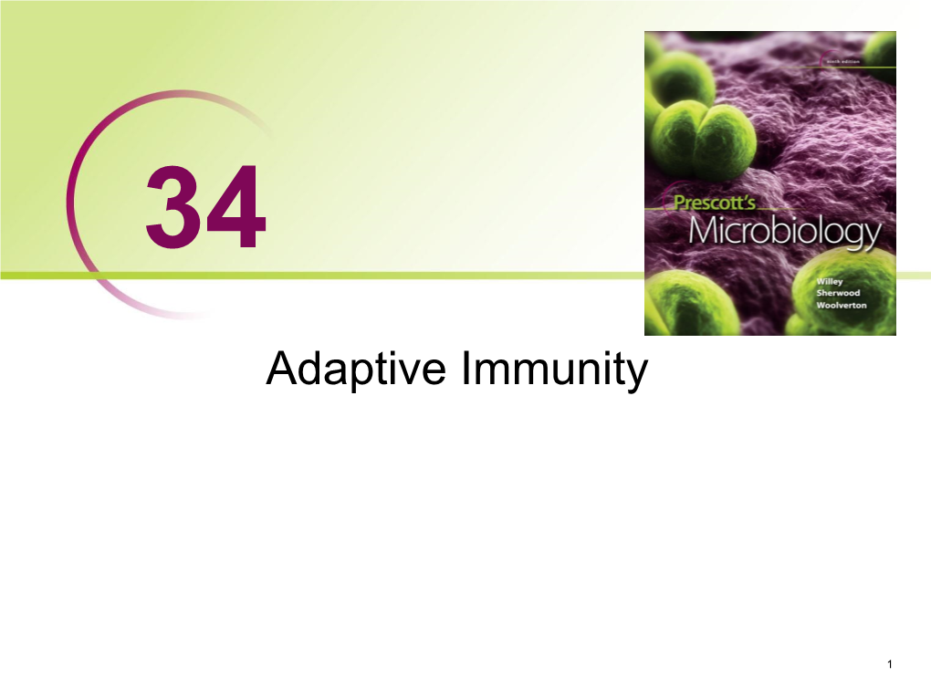 Adaptive Immunity