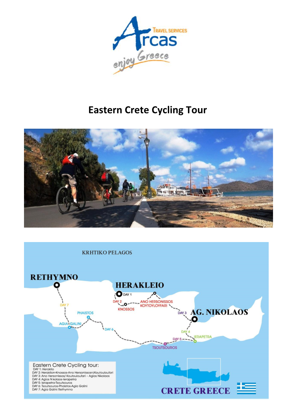 Eastern Crete Cycling Tour