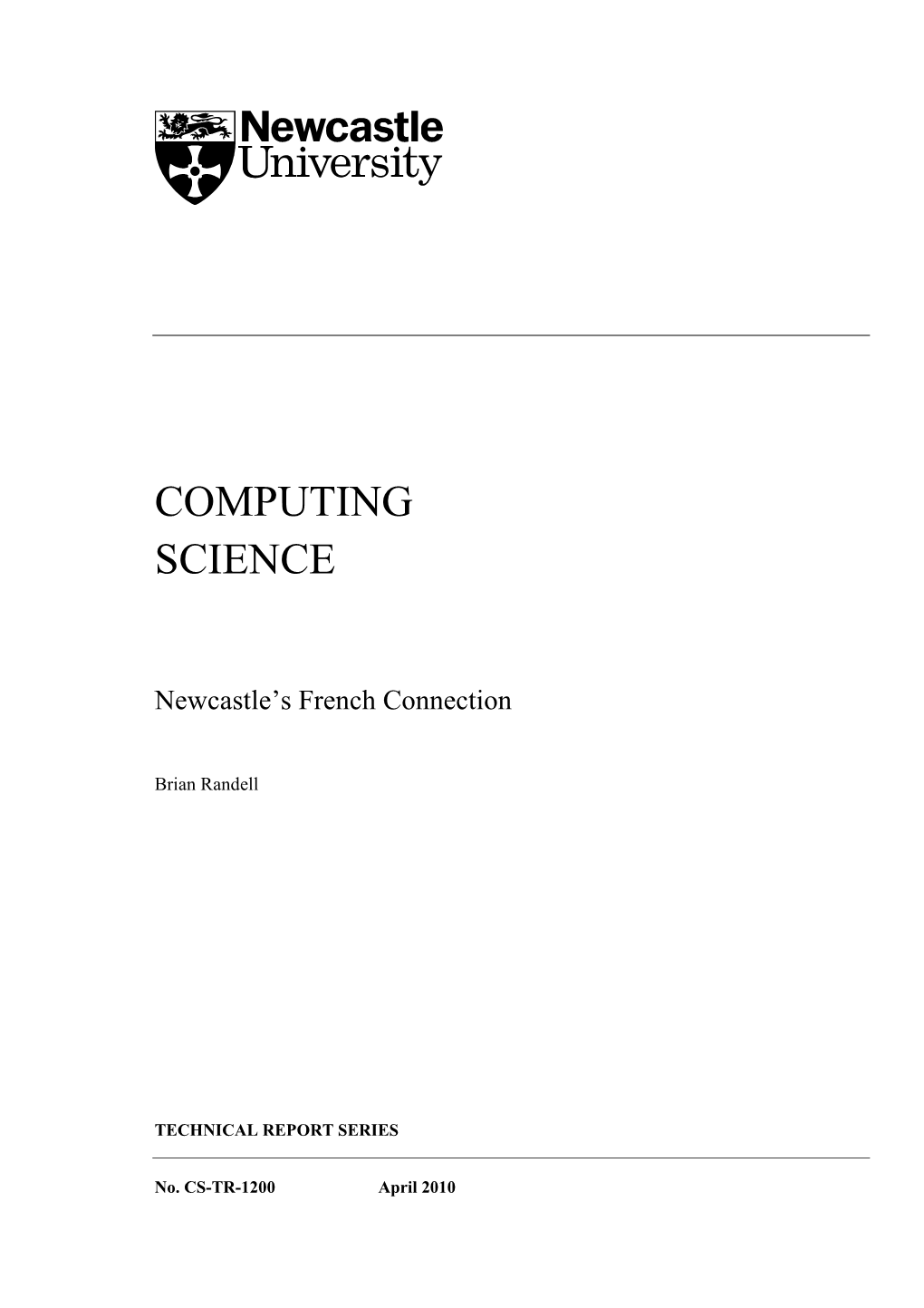 Computing Science