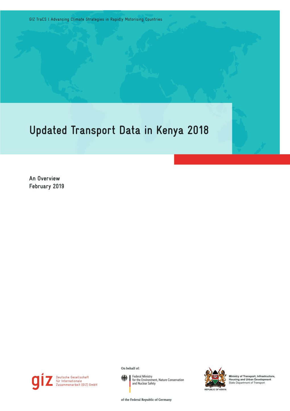 Updated Transport Data in Kenya 2018