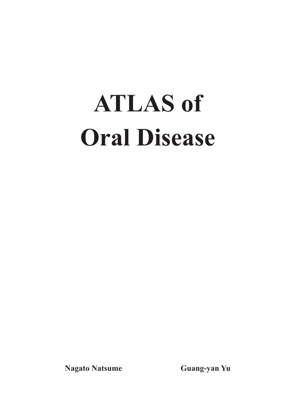 ATLAS of Oral Disease