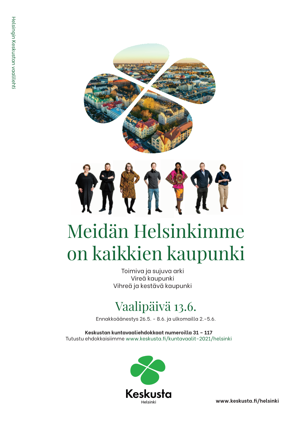 Lue Helsingin Keskustan Vaalilehti