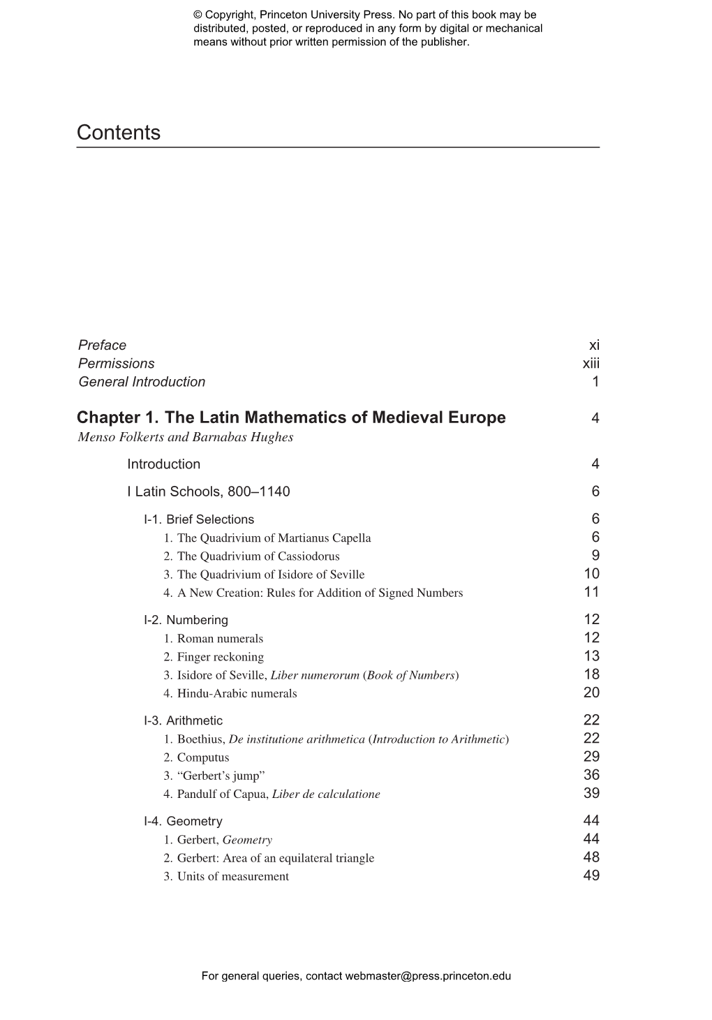 Sourcebook in the Mathematics of Medieval Europe and North Africa