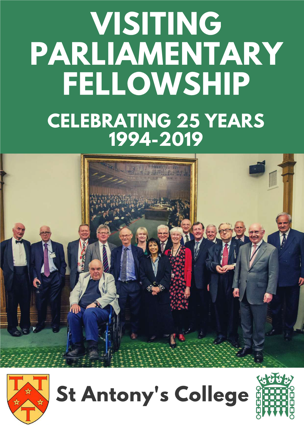 Visiting Parliamentary Fellowship Celebrating 25 Years 1994-2019