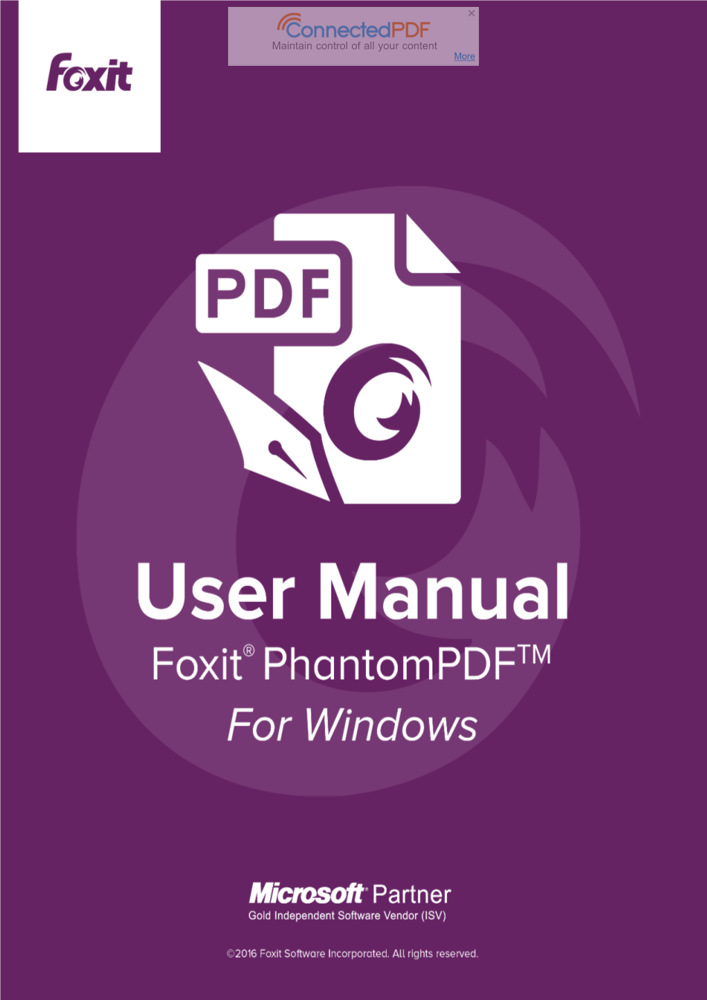 Foxit Phantompdf User Manual