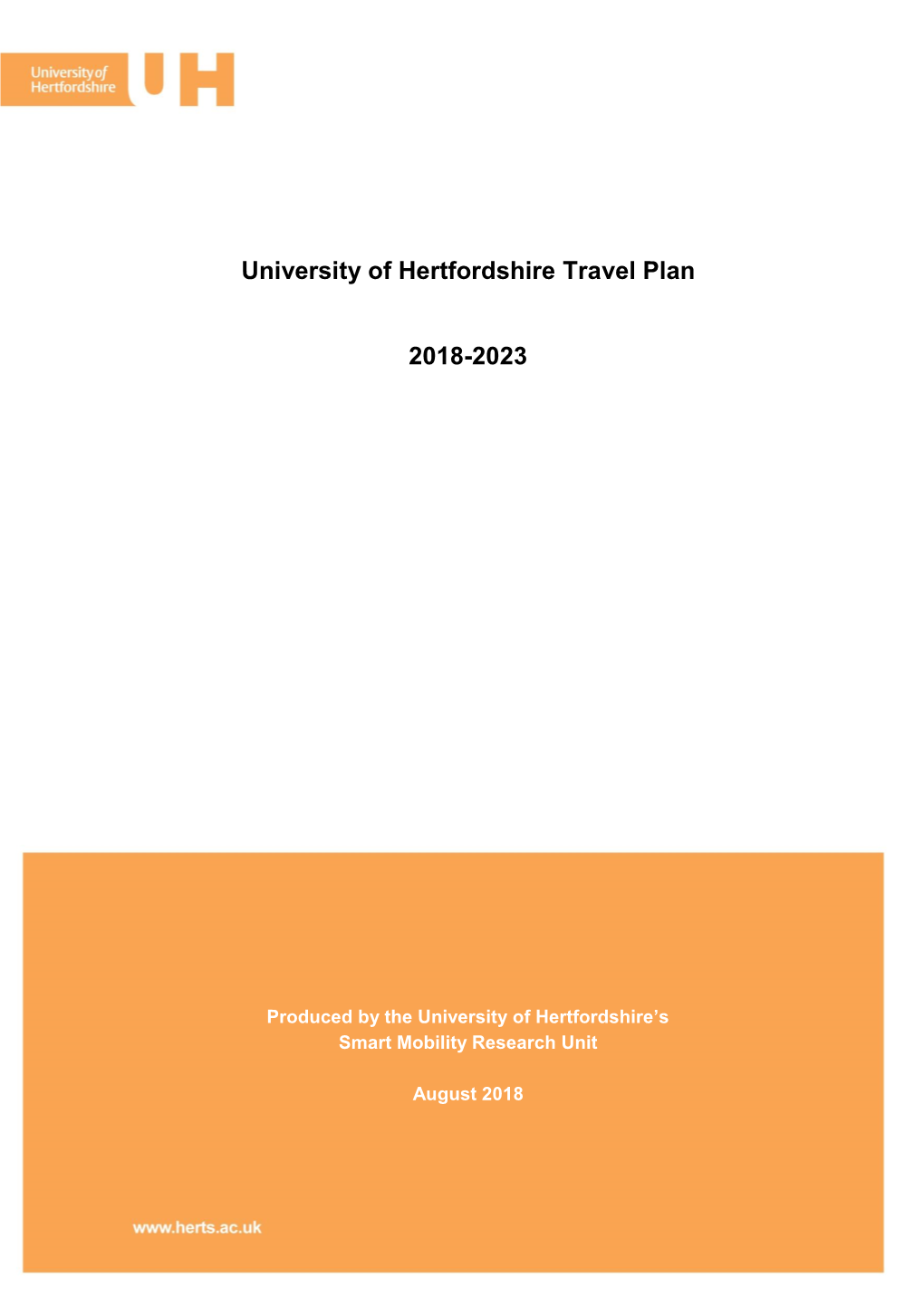 Travel Plan (2018-2023)