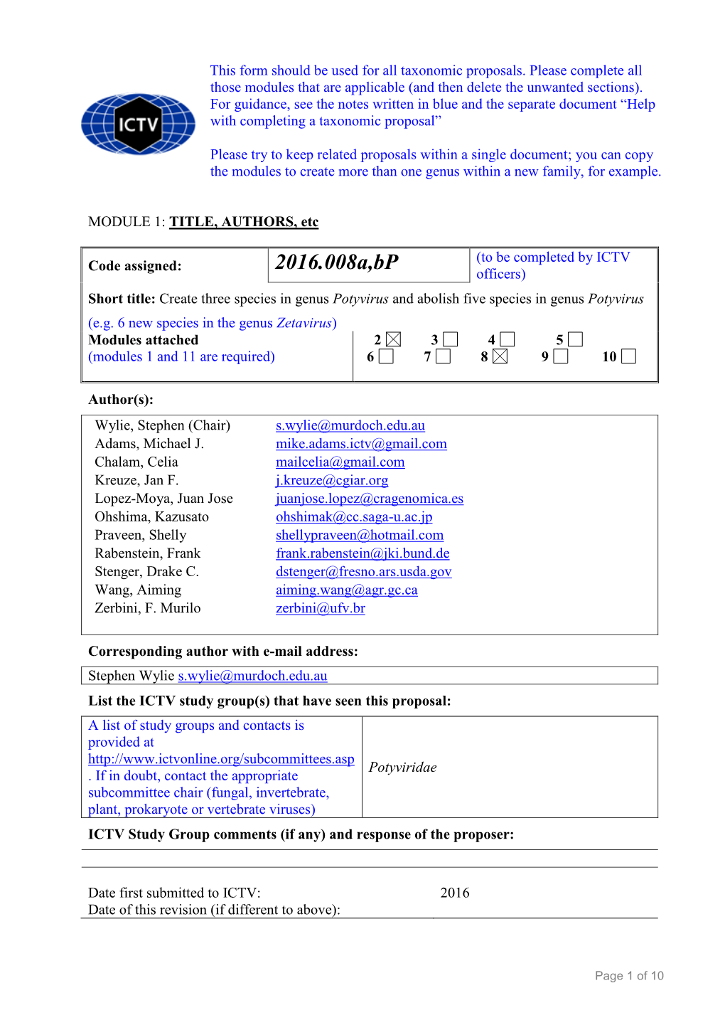 Complete Sections As Applicable