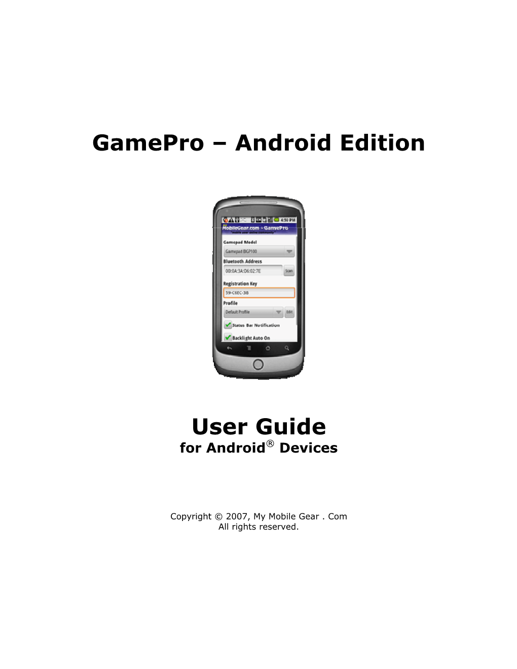 Android Gamepad Driver