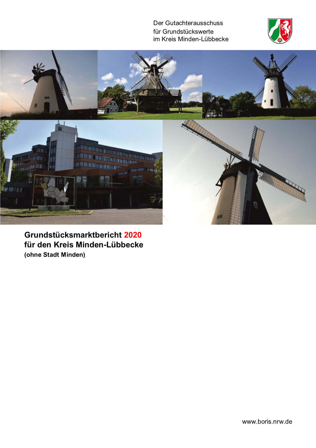 Grundstücksmarktbericht 2020 Für Den Kreis Minden-Lübbecke (Ohne Stadt Minden)
