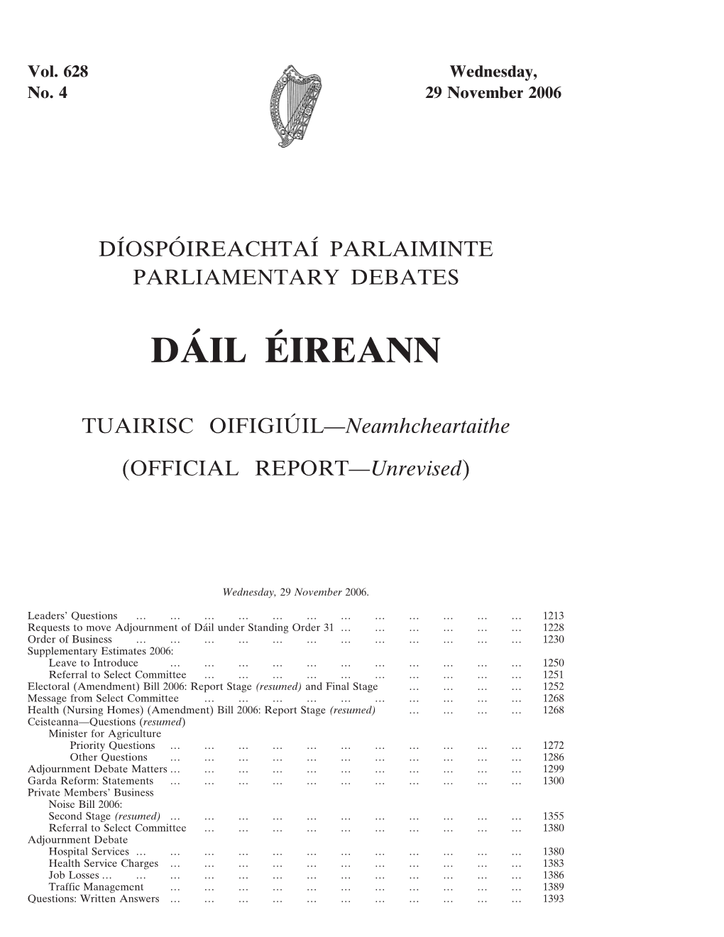 Da´Il E´Ireann