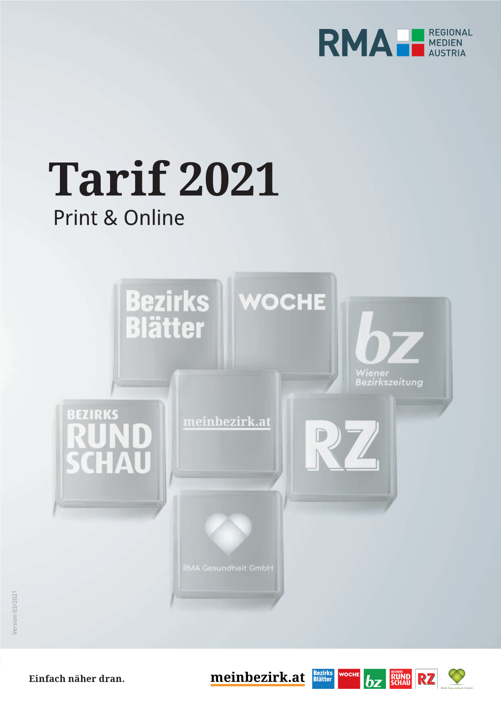 Tarif 2021 Print & Online Version 03/2021