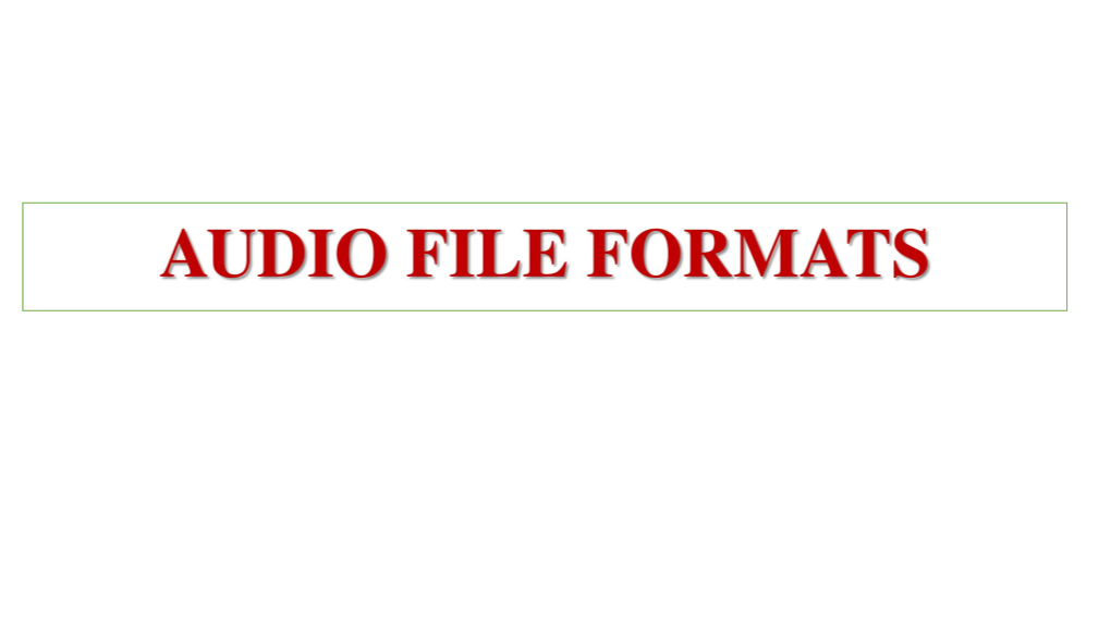 Audio Compression Techniques 2. ADPCM (Adaptive Differential Pulse Code Modulation) • Use a Larger Step-Size to Encode Differences Between High-Frequency Samples