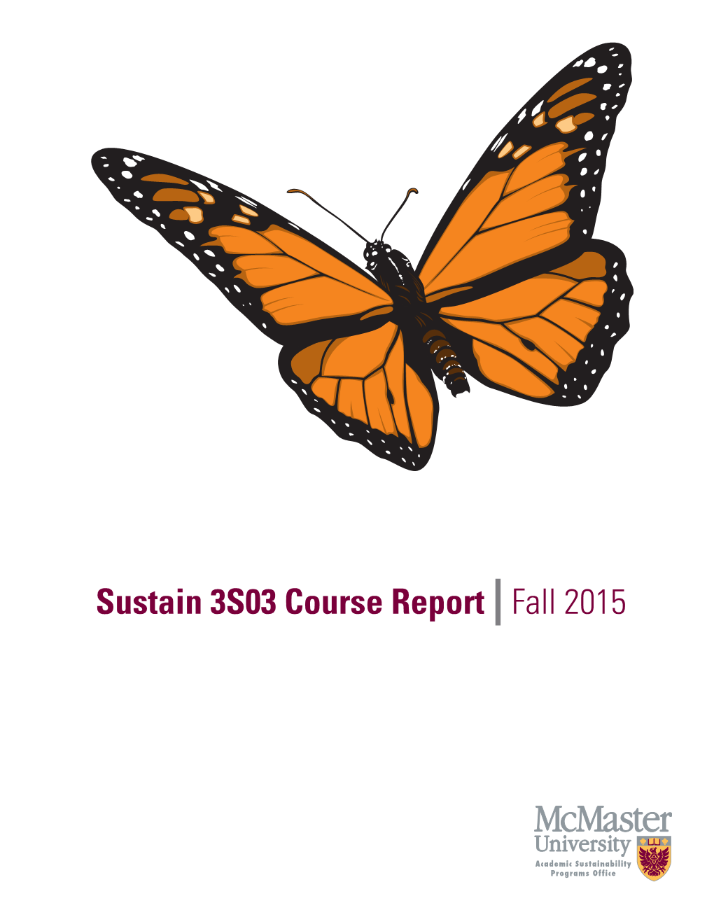 Sustain 3S03 Course Report |Fall 2015