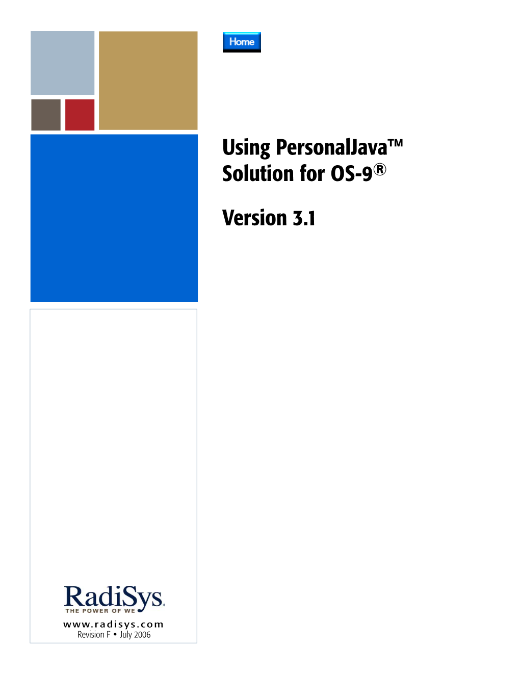 Using Personaljava Solutions for OS-9