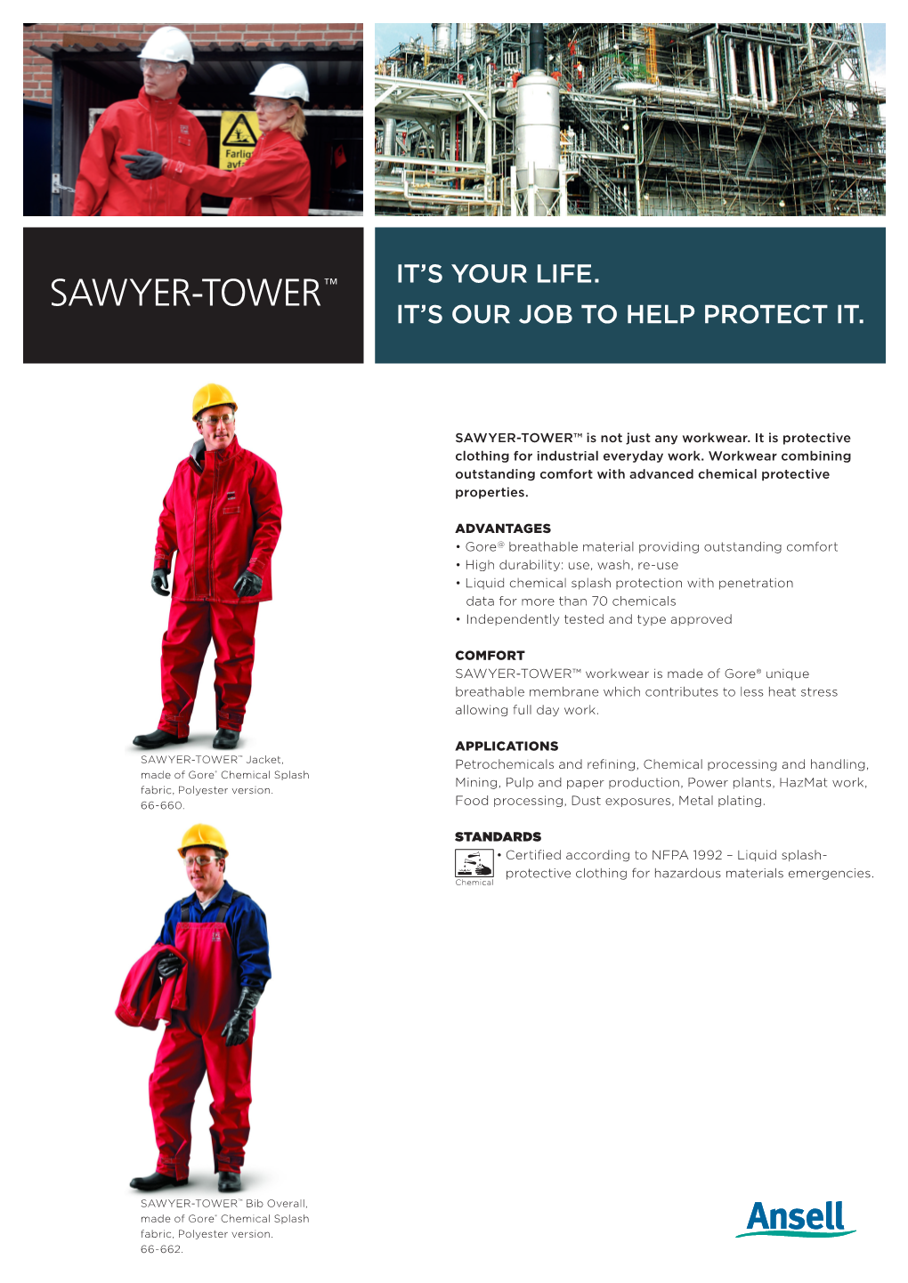SAWYER-TOWER™ Is Not Just Any Workwear