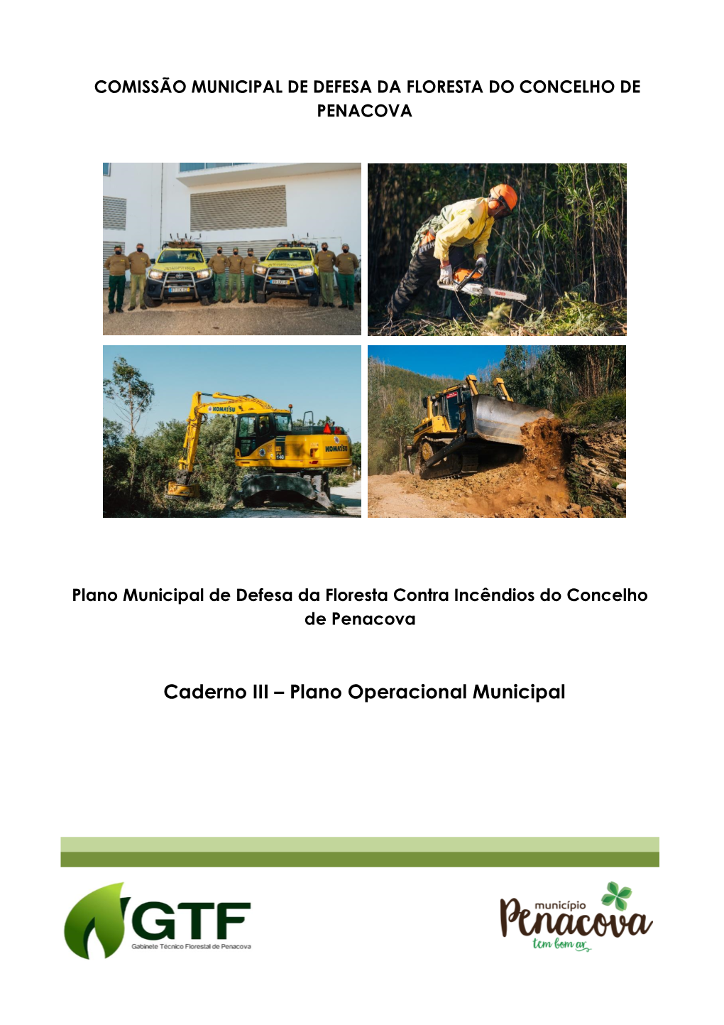 Caderno III – Plano Operacional Municipal