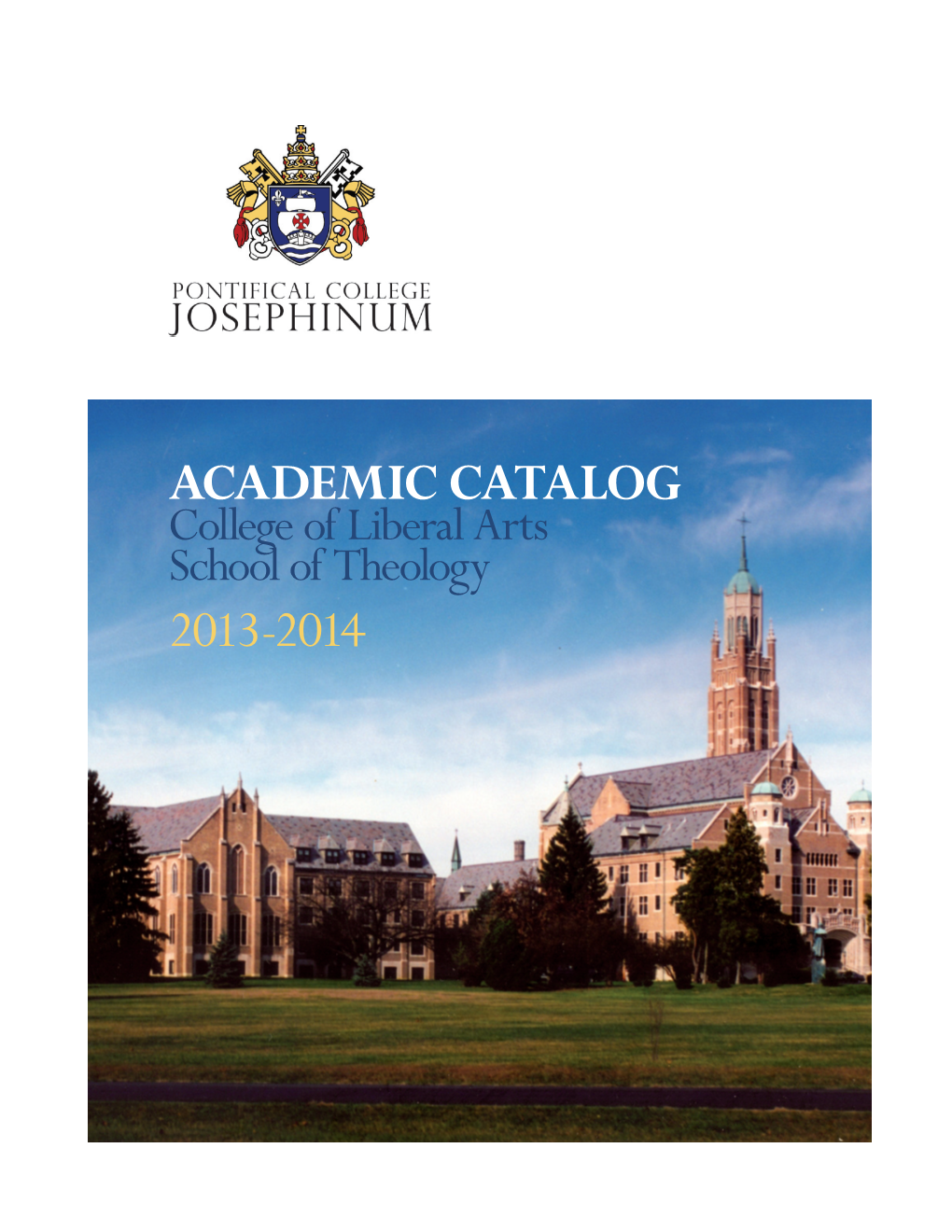 Academic Catalog 2013-2014