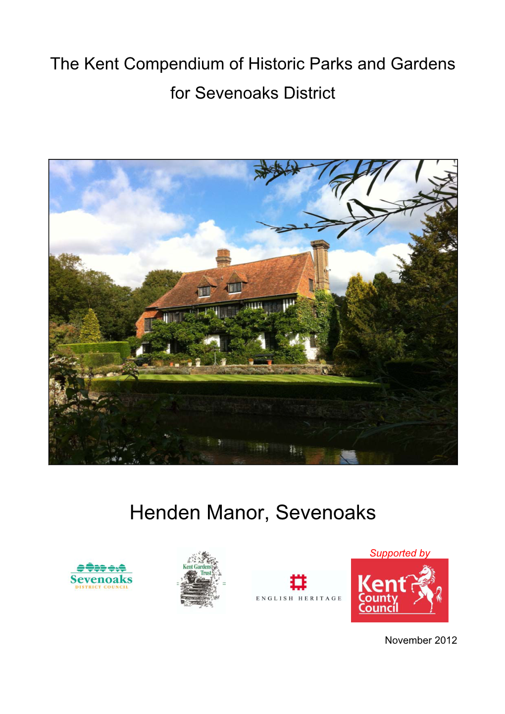 Henden Manor, Sevenoaks