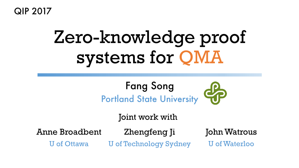 Zero-Knowledge Proof Systems for QMA