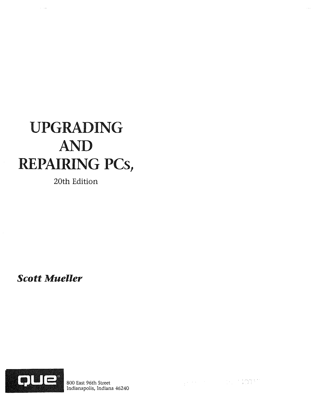 UPGRADING and REPAIRING Pcs