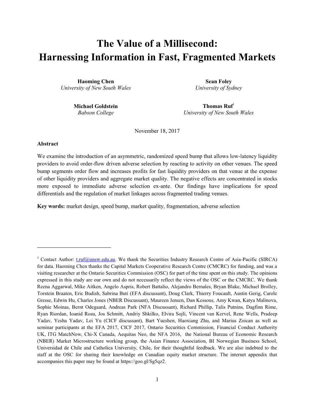 The Value of a Millisecond: Harnessing Information in Fast, Fragmented Markets