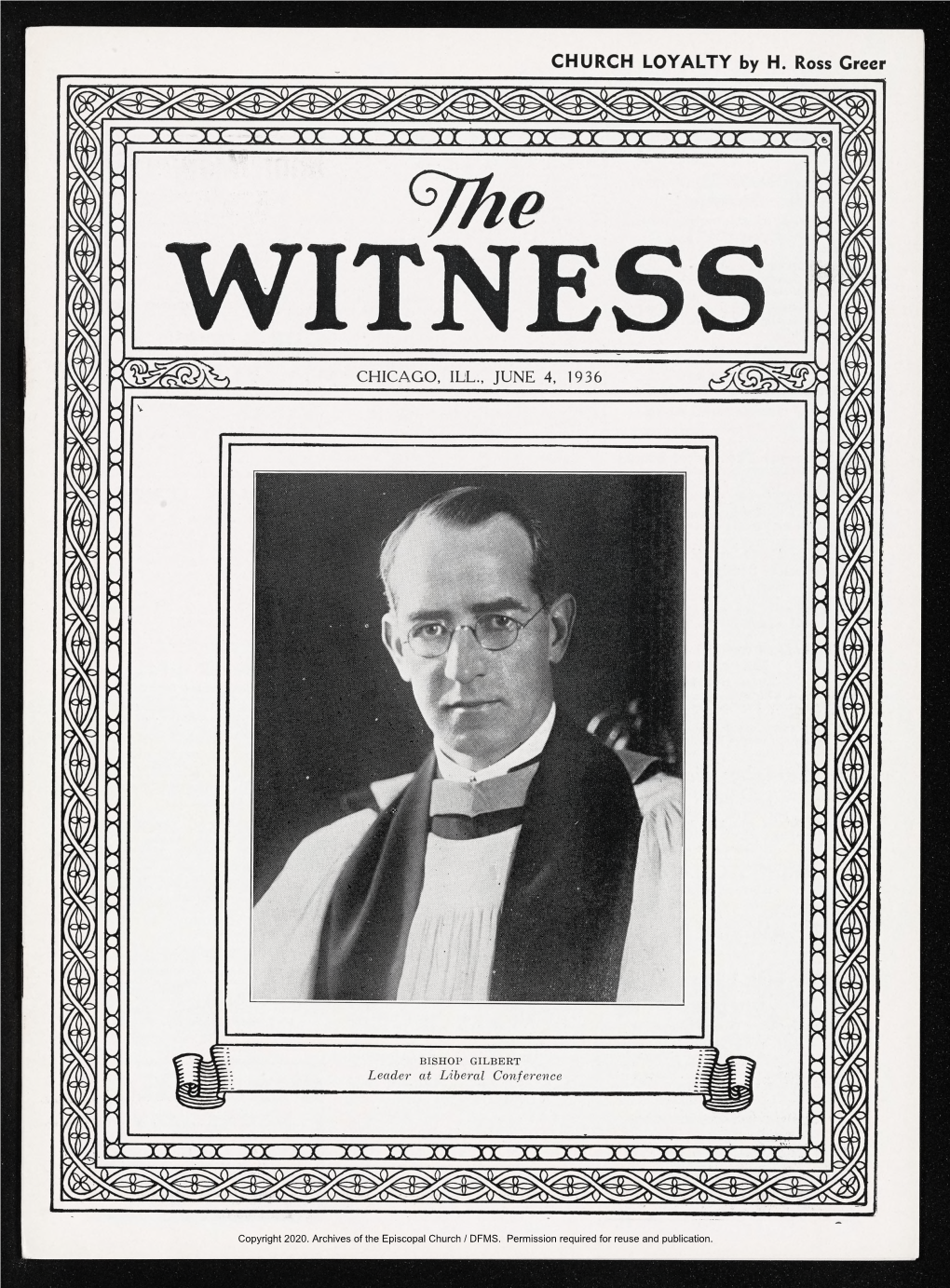 1936 the Witness, Vol. 20, No. 37