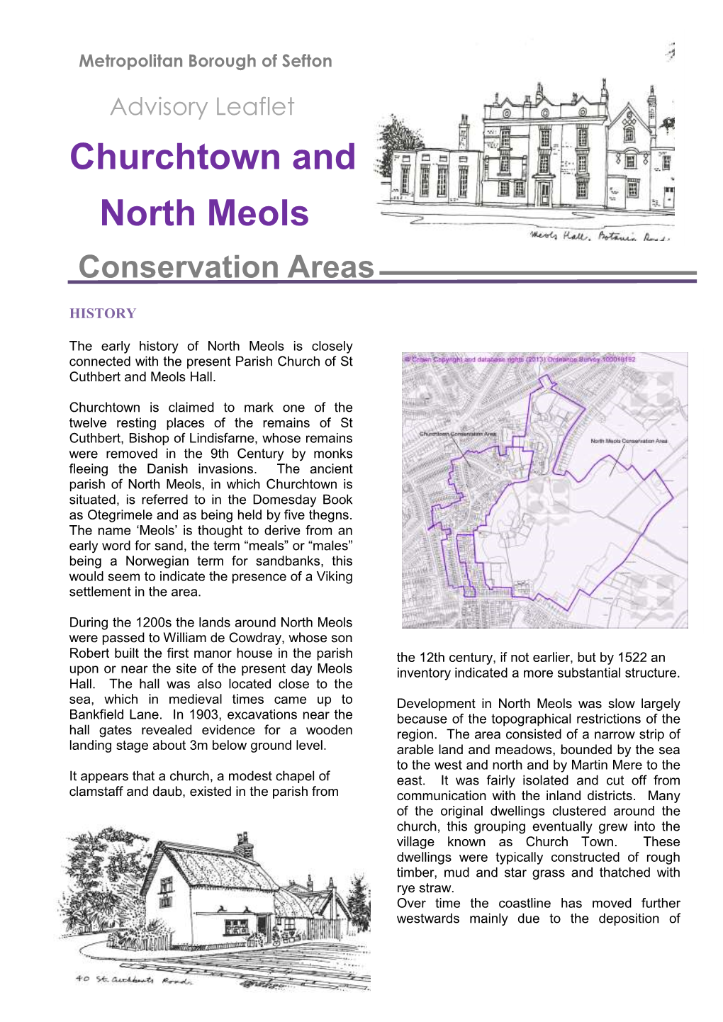 Churchtown and North Meols Conservation Area
