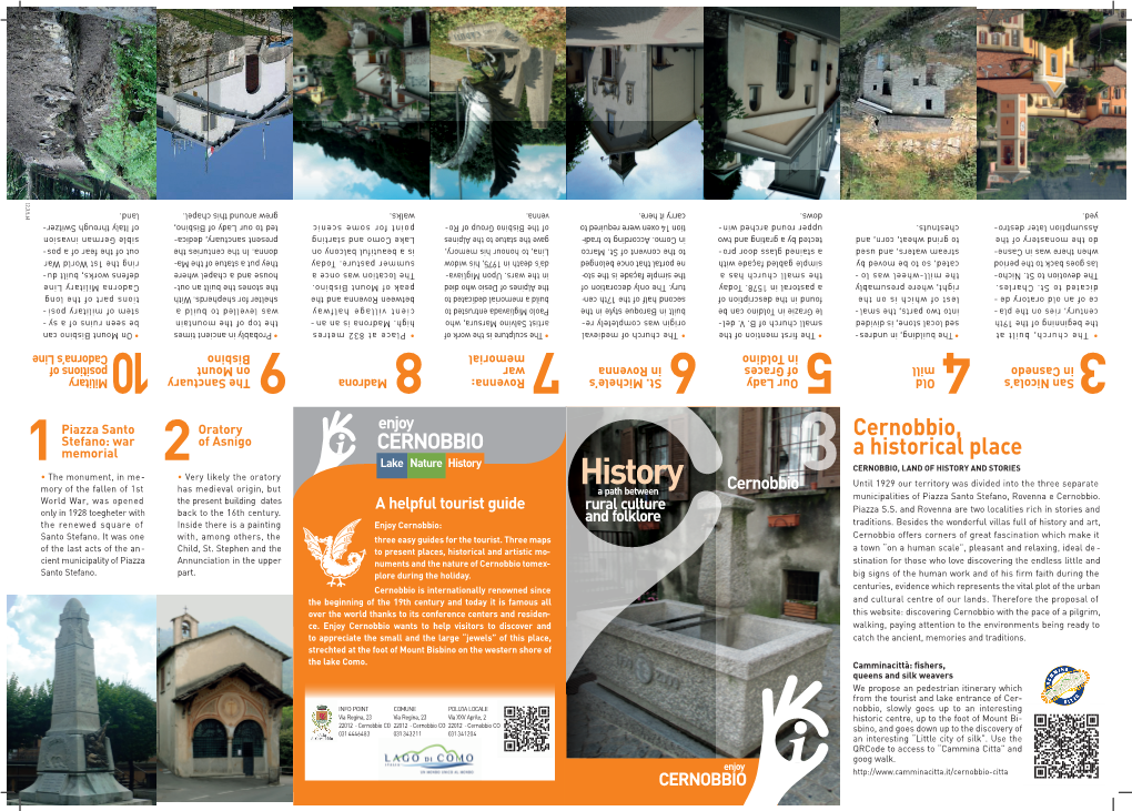 Brochure: Nature and Adventure in Cernobbio