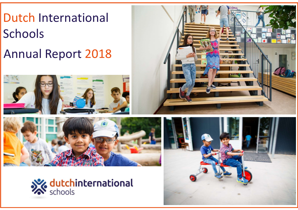 Annual Report 2018 Dutch International Schools