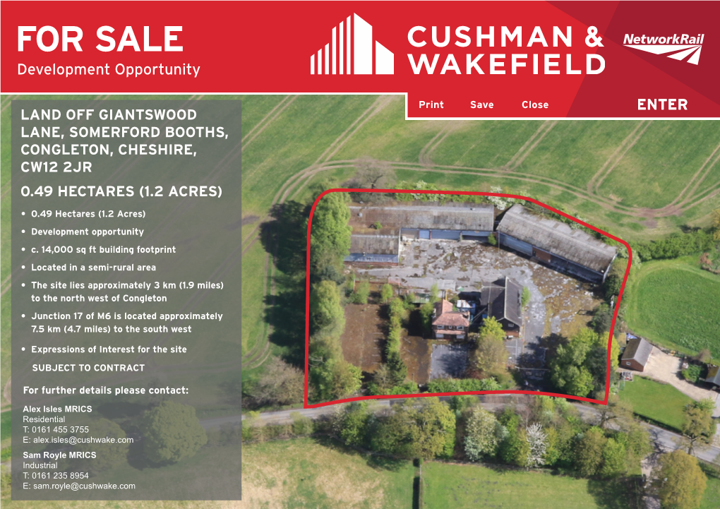 FOR SALE Development Opportunity