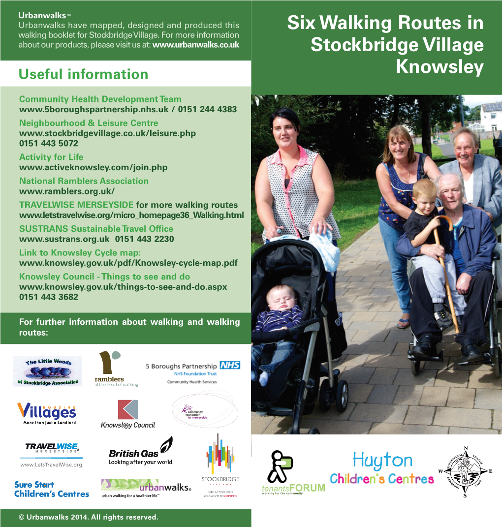 Six Walking Routes in Stockbridge Village Knowsley