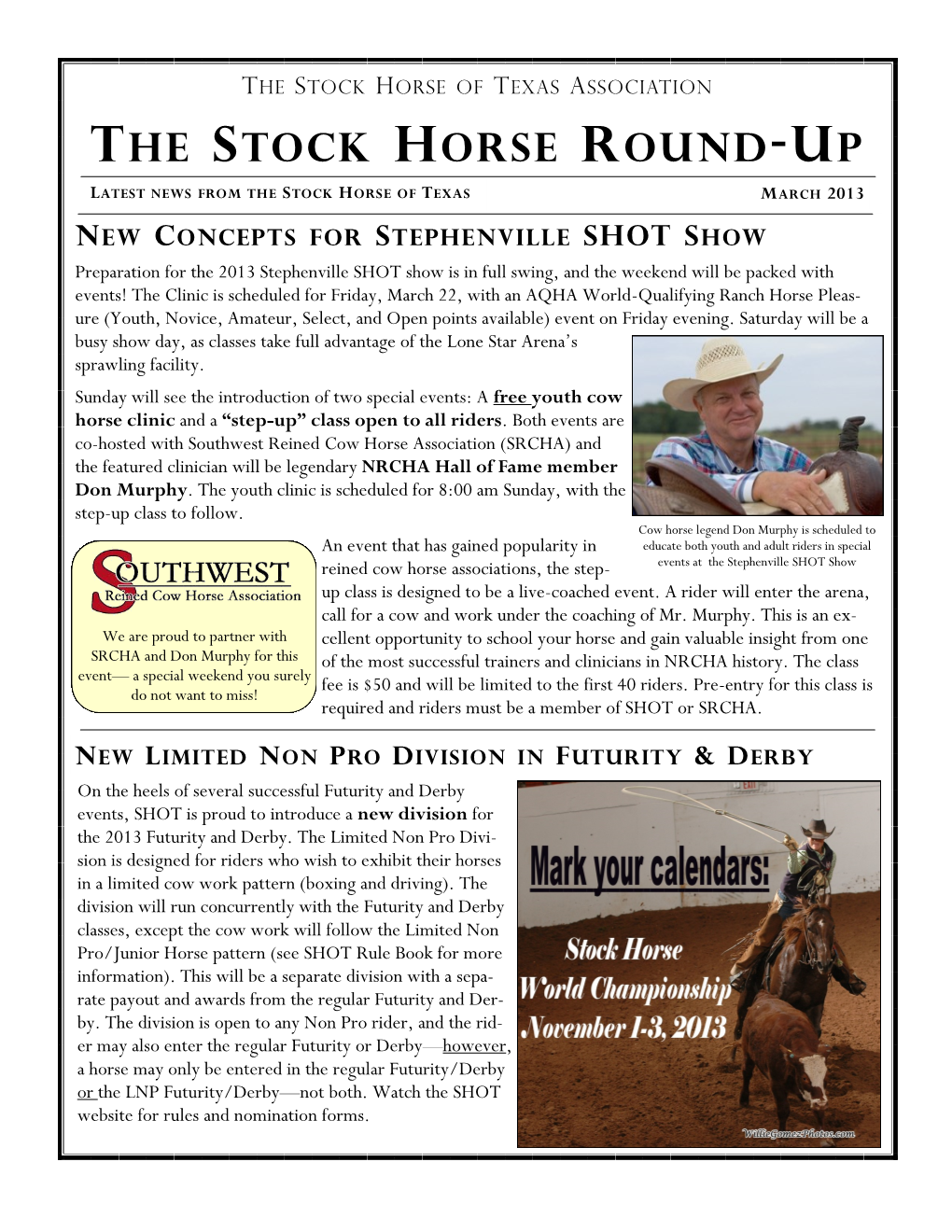 The Stock Horse Round-Up