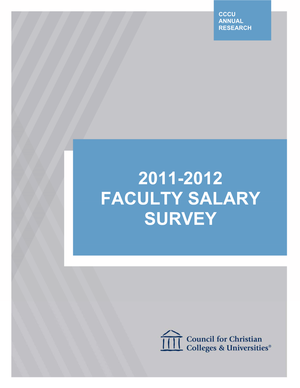 2011-2012 Faculty Salary Survey