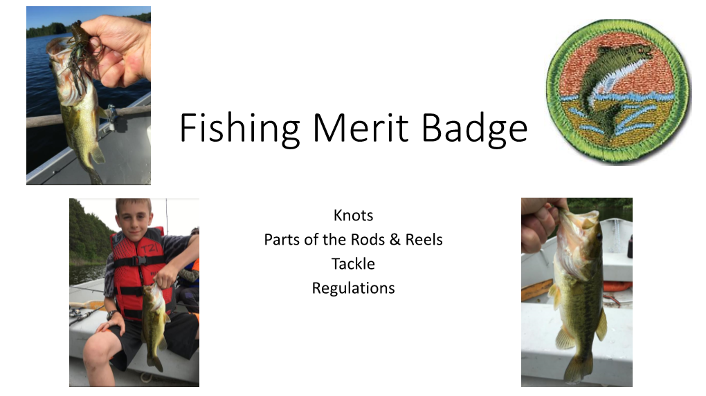 Fishing Merit Badge