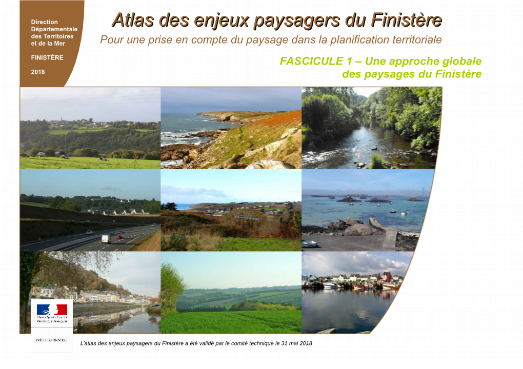 Une Approche Globale Des Paysages Du Finistère