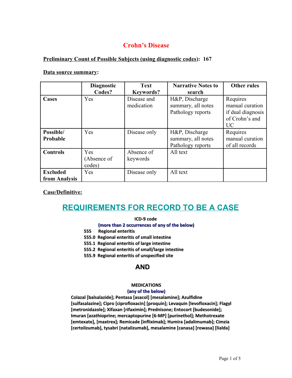 DNA Databank Demonstration Project