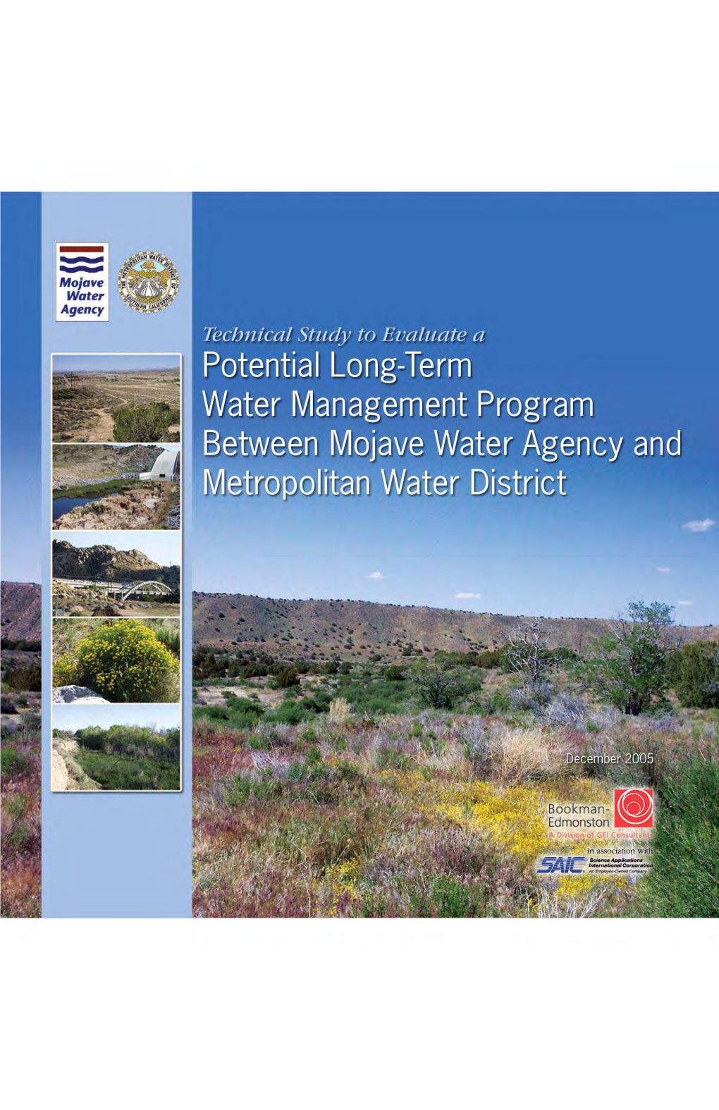 Mojave Water Agency I