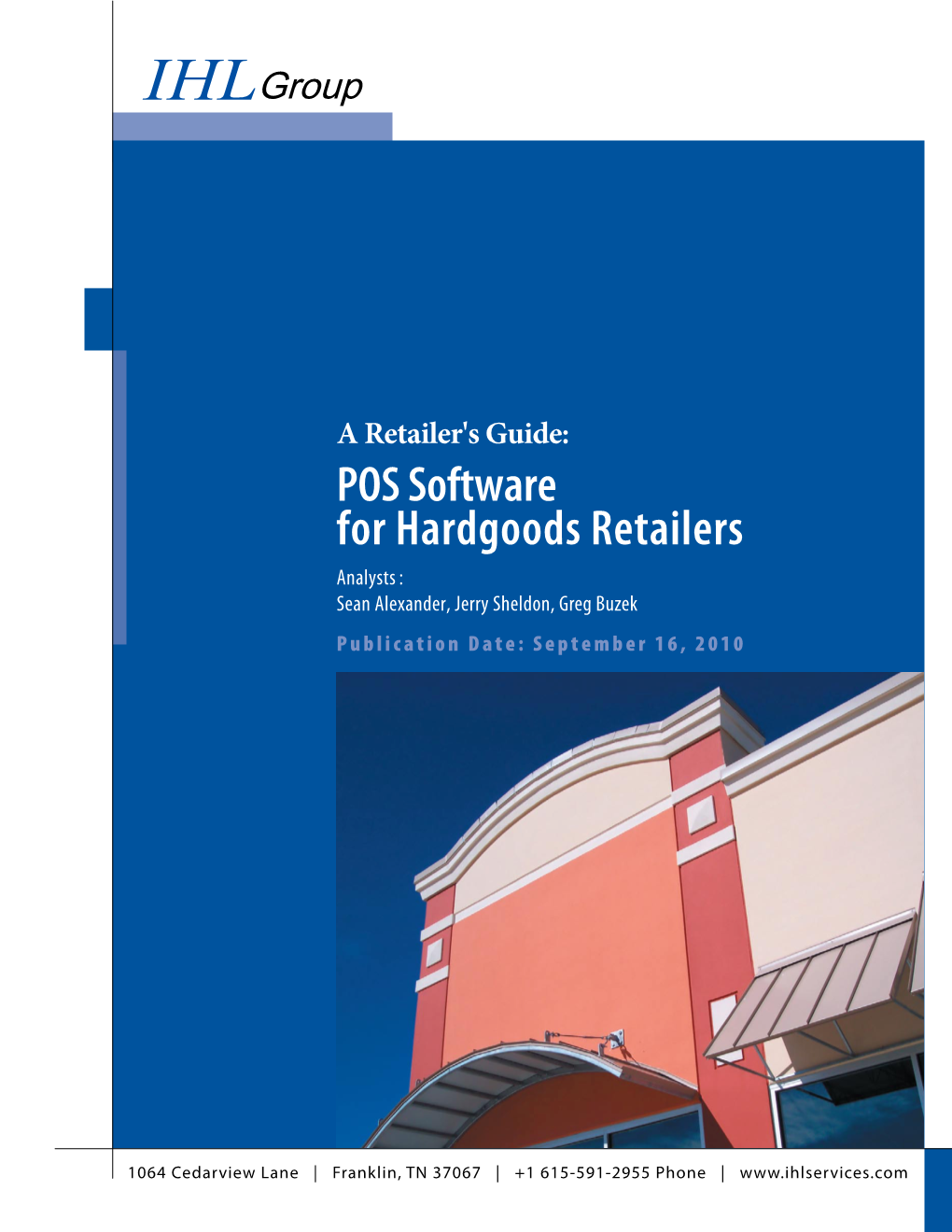 Table of Contents Top POS Software for Hardgoods Retailers