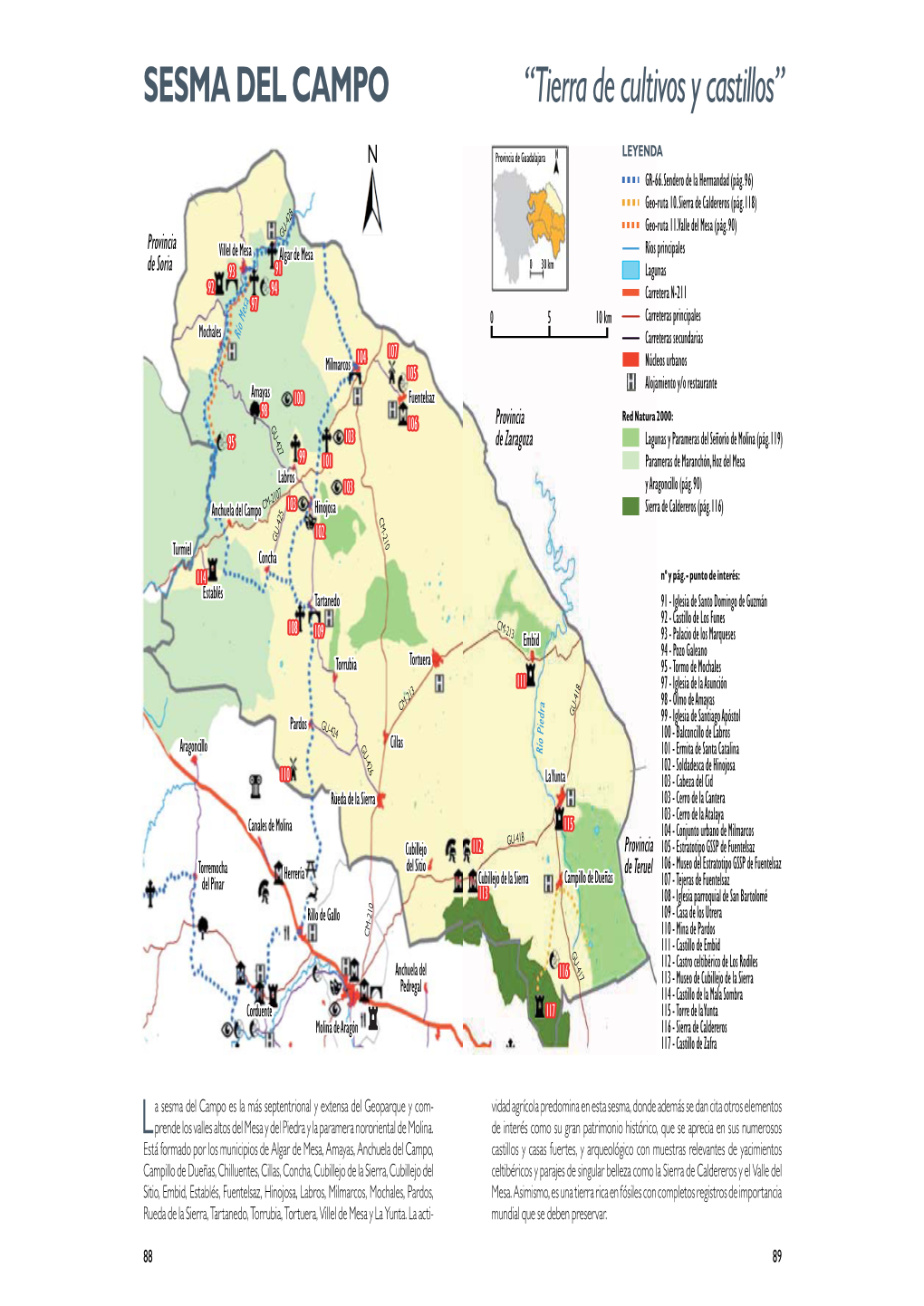 SESMA DEL CAMPO “Tierra De Cultivos Y Castillos”