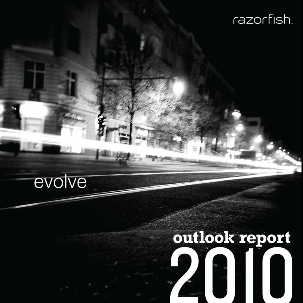 The Digital Outlook Report 2010 by Razorfish