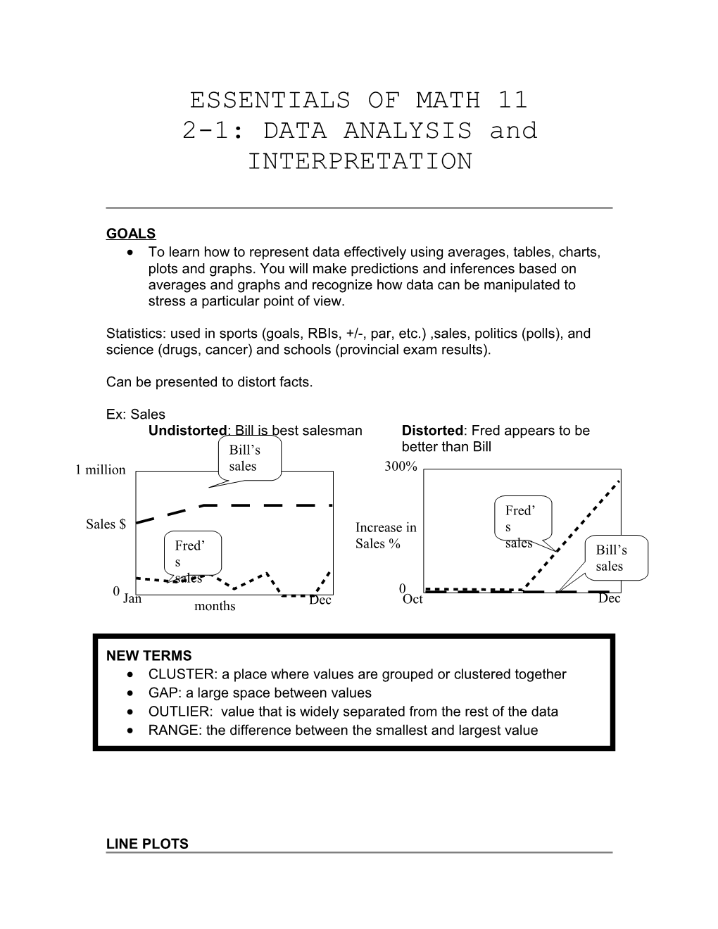 Essentials of Math 11