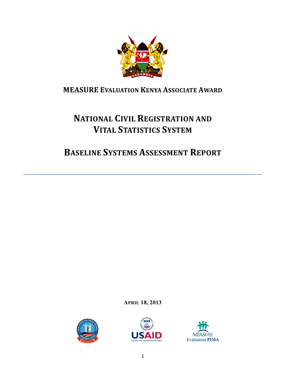 National Civil Registration and Vital Statistics System