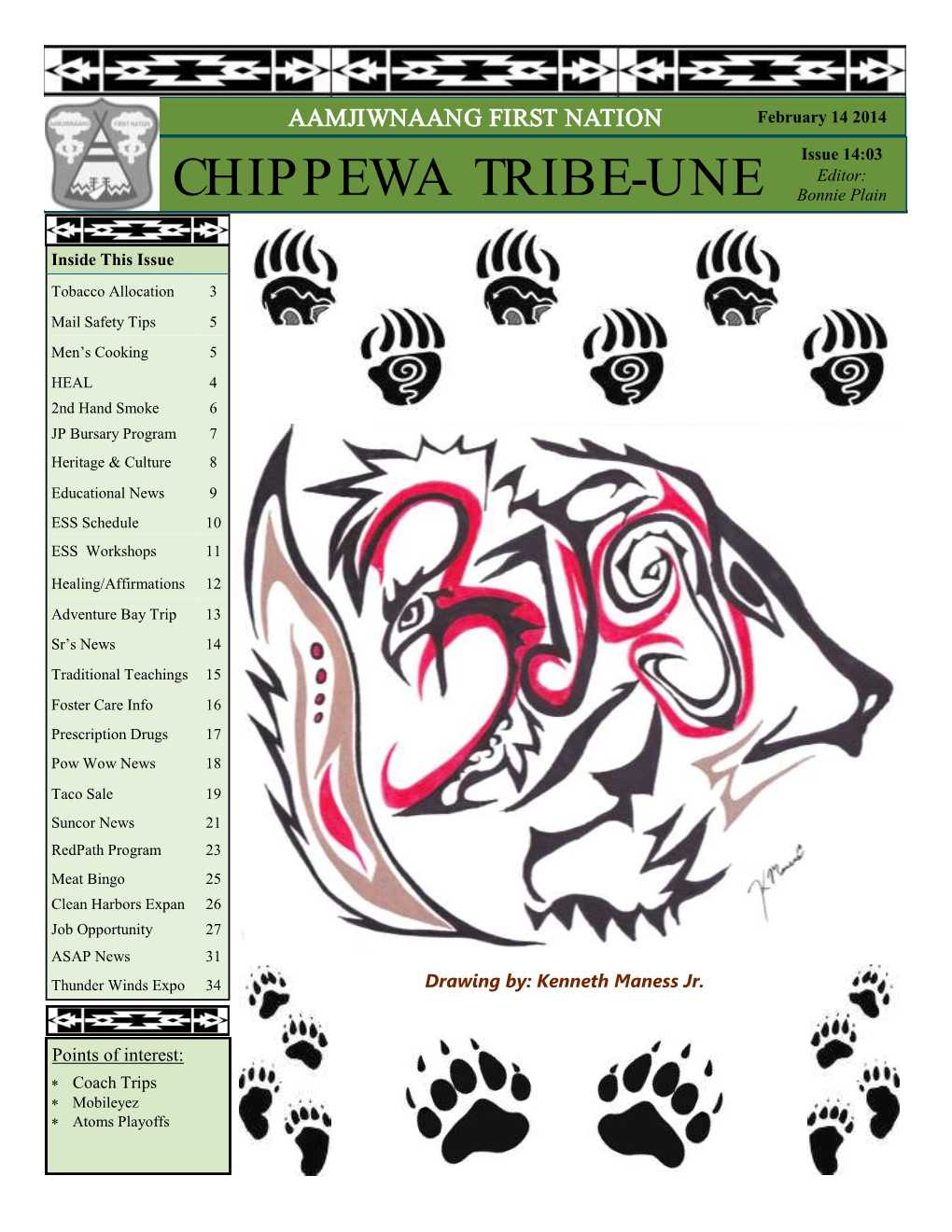 CHIPPEWA TRIBE-UNE Issue 14:03