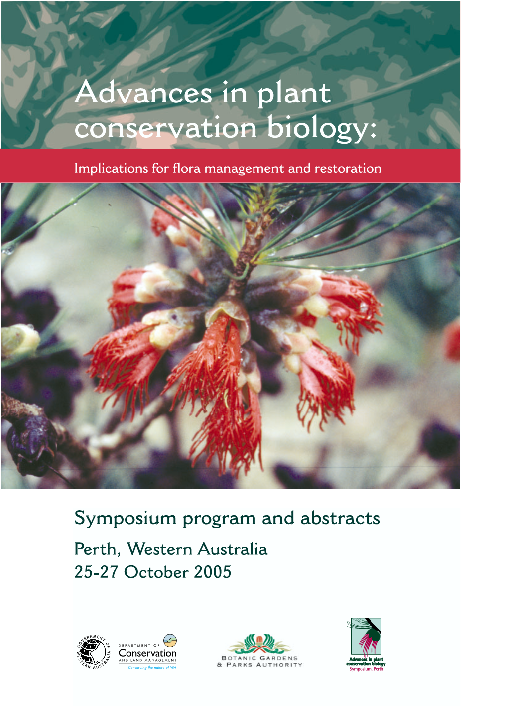 Advances in Plant Conservation Biology