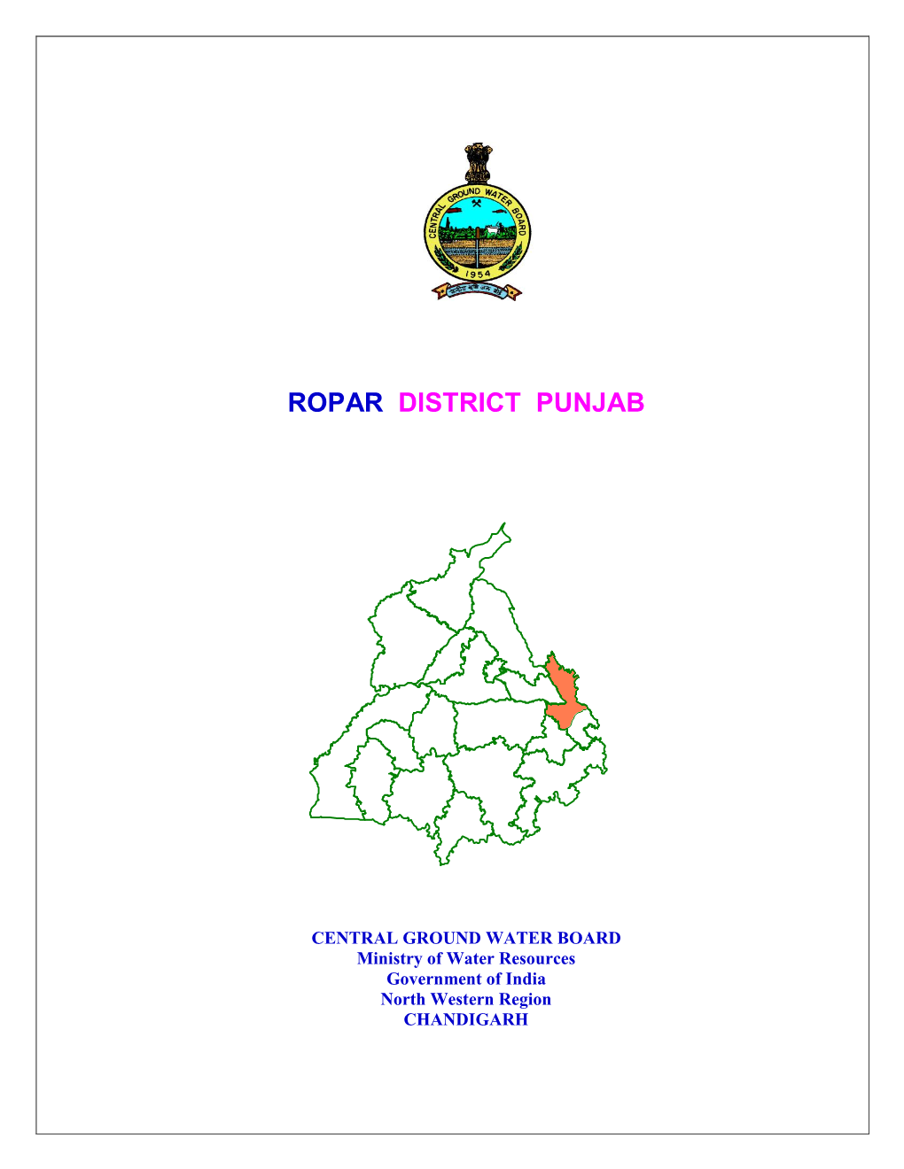 Ropar District Punjab