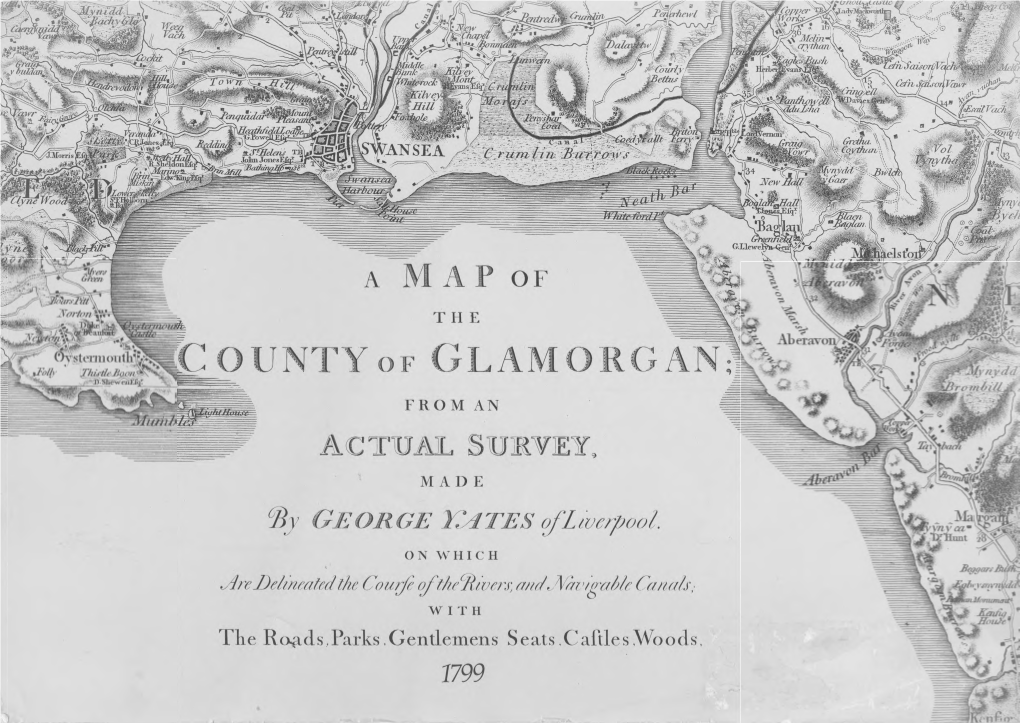 Yates' Map of Glamorgan 1799