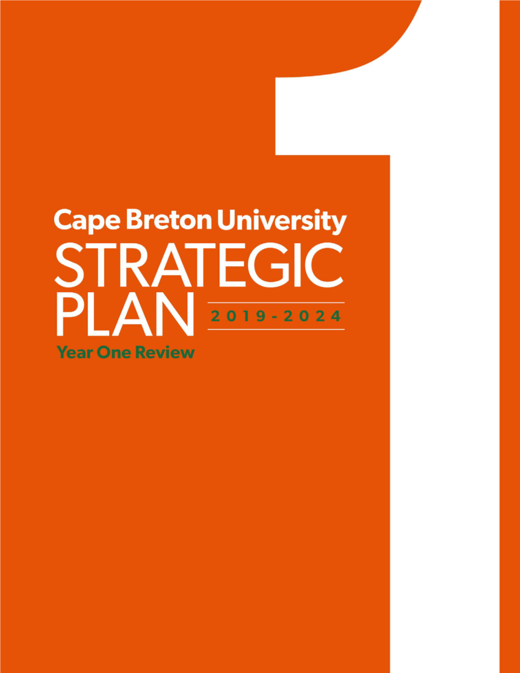 Strategic Plan Year One Document