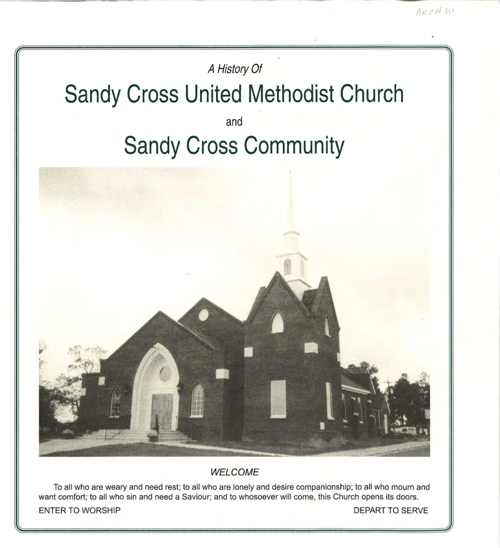 Sandy Cross United Methodist Church and Sandy Cross Community