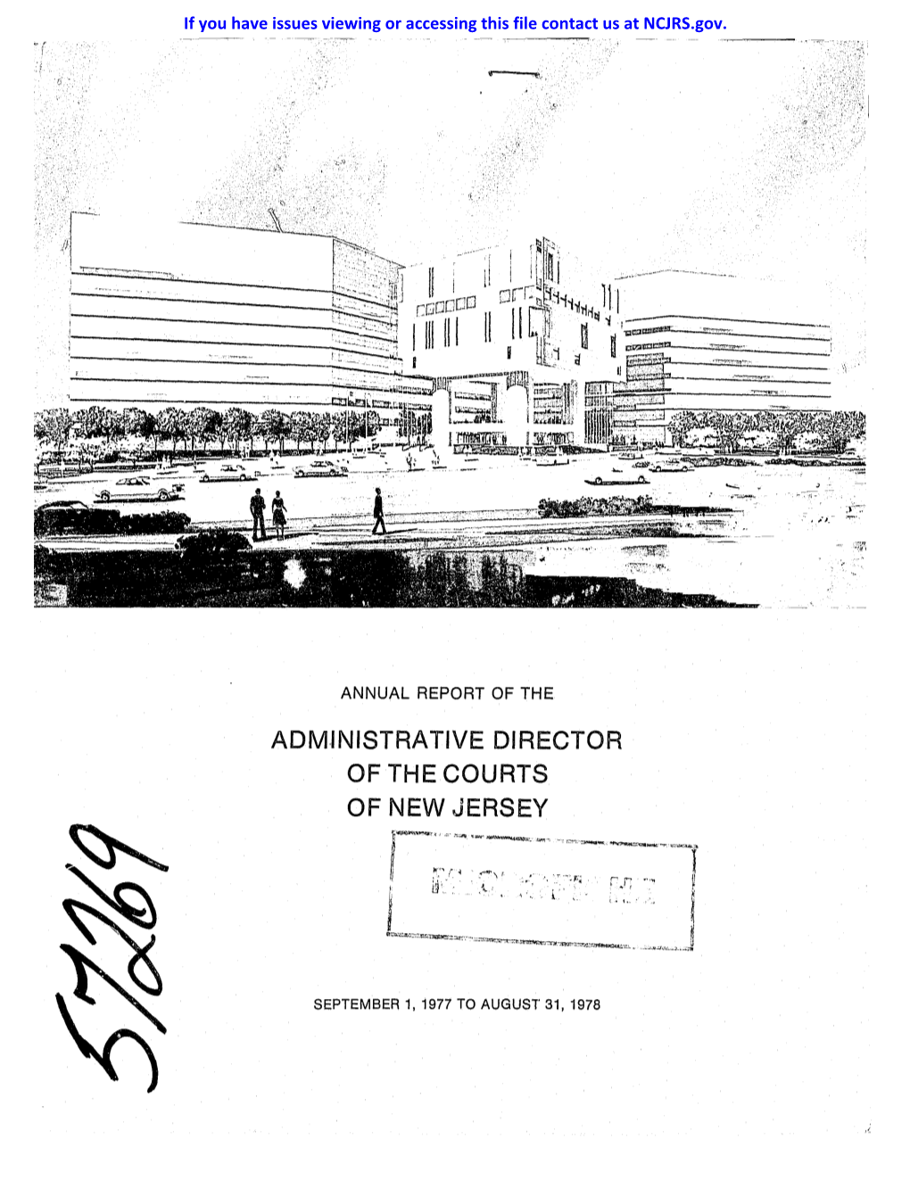 Adm,Inistrative Director of the Courts of New Jersey